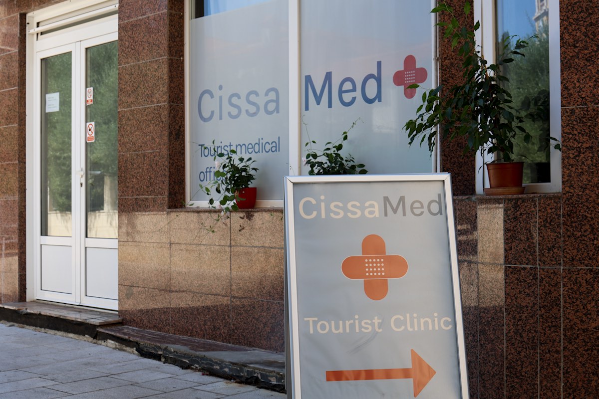 CissaMed tourist medical clinic in central Novalja, Croatia